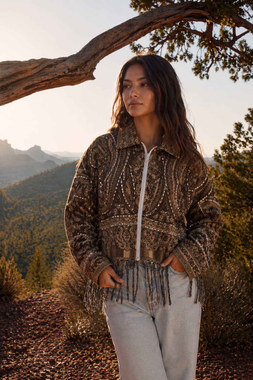 Pashmina Wool Jacket