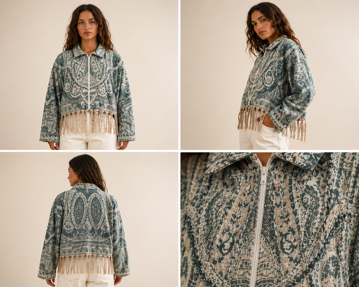 Pashmina Wool Jacket