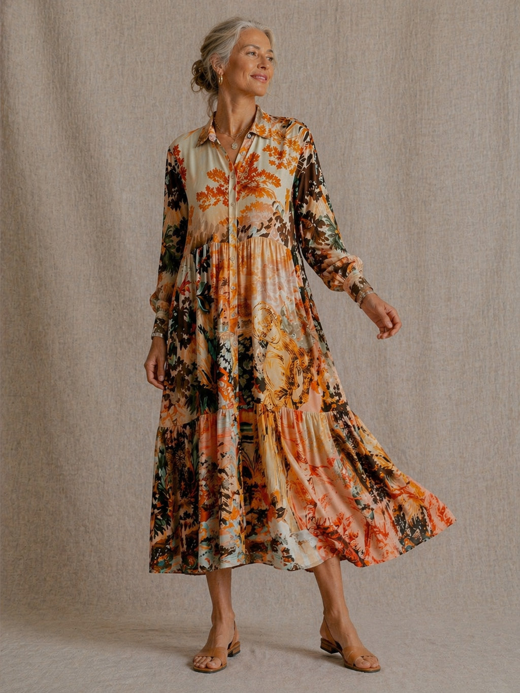 Iconic Casablanca Shirt Dress