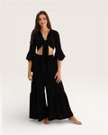 Black Bell Sleeved Bolero