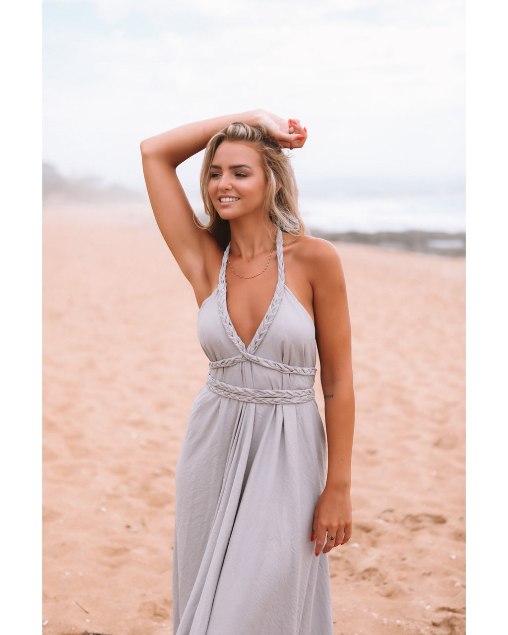Silver Cleopatra Dress