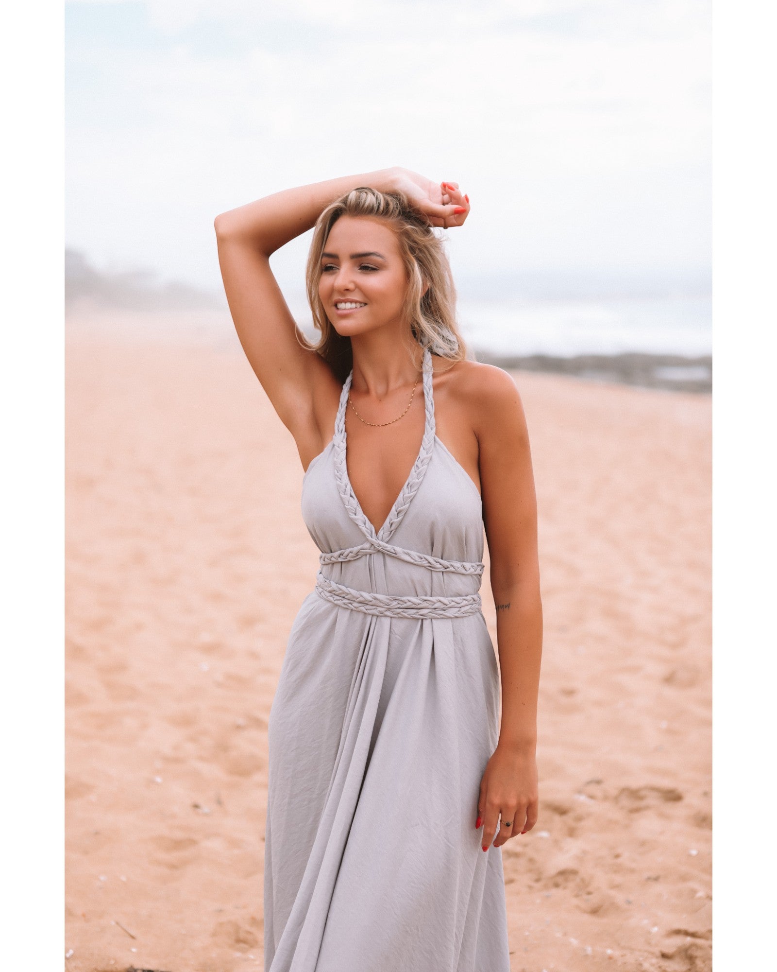 Silver Cleopatra Dress