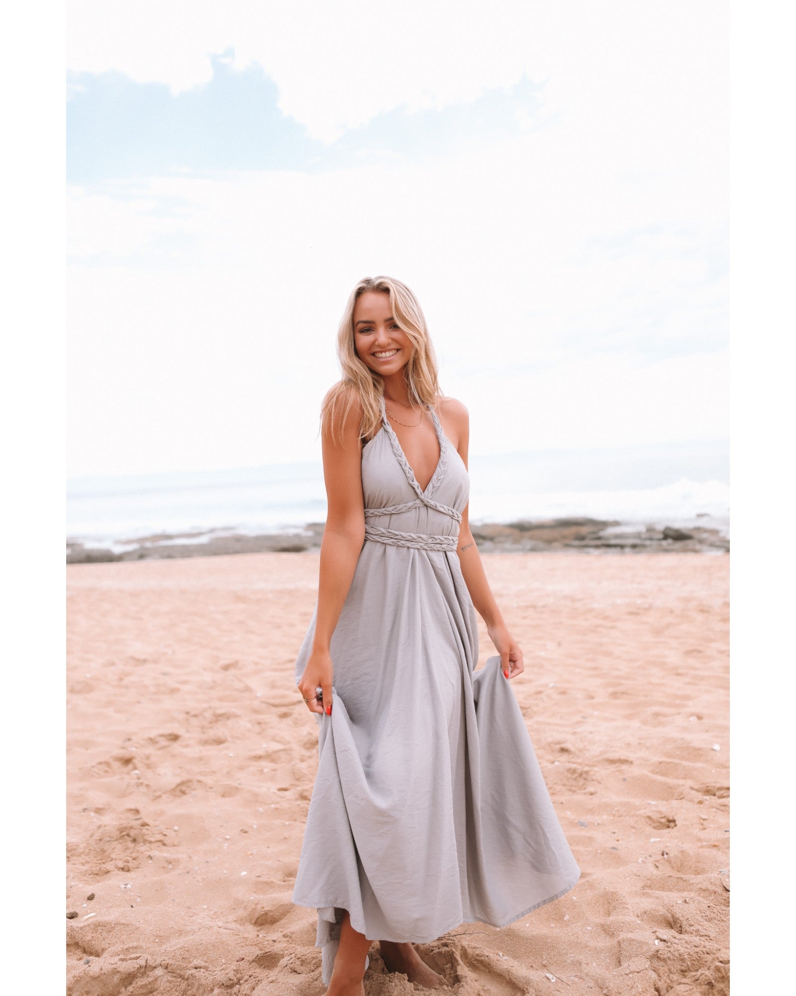 Silver Cleopatra Dress