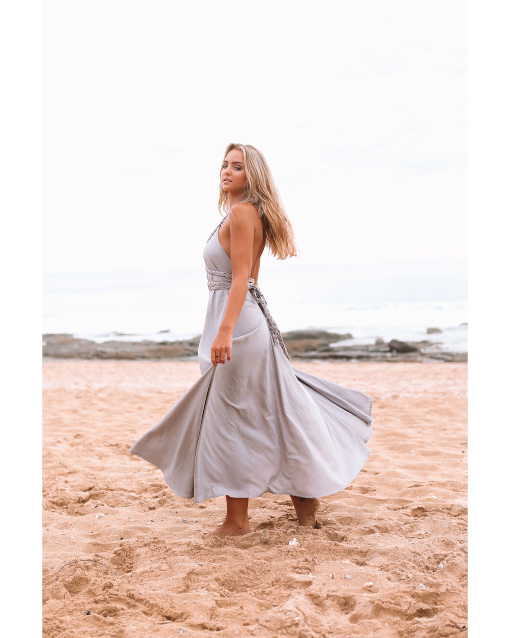 Silver Cleopatra Dress