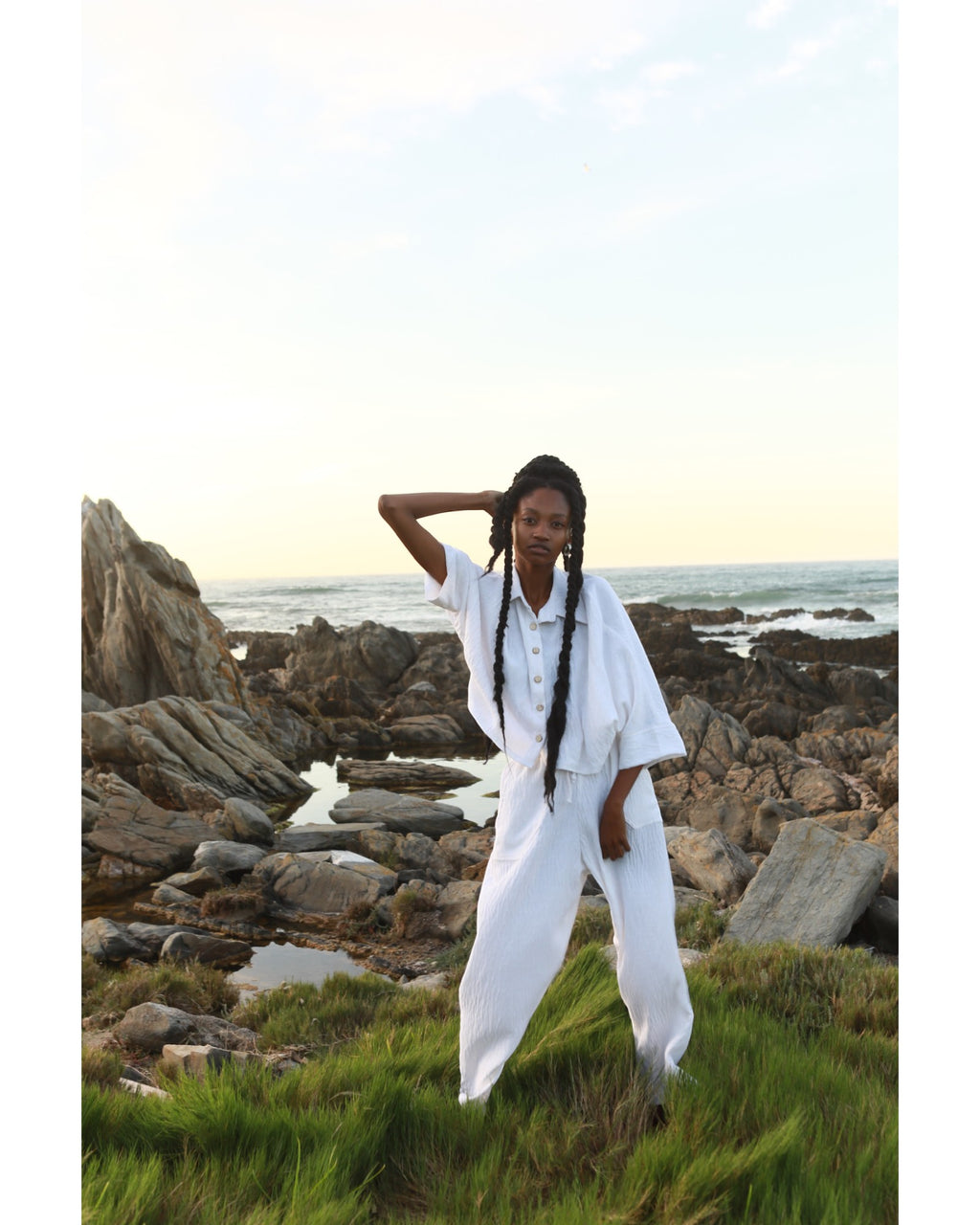 White Maureen Blouse