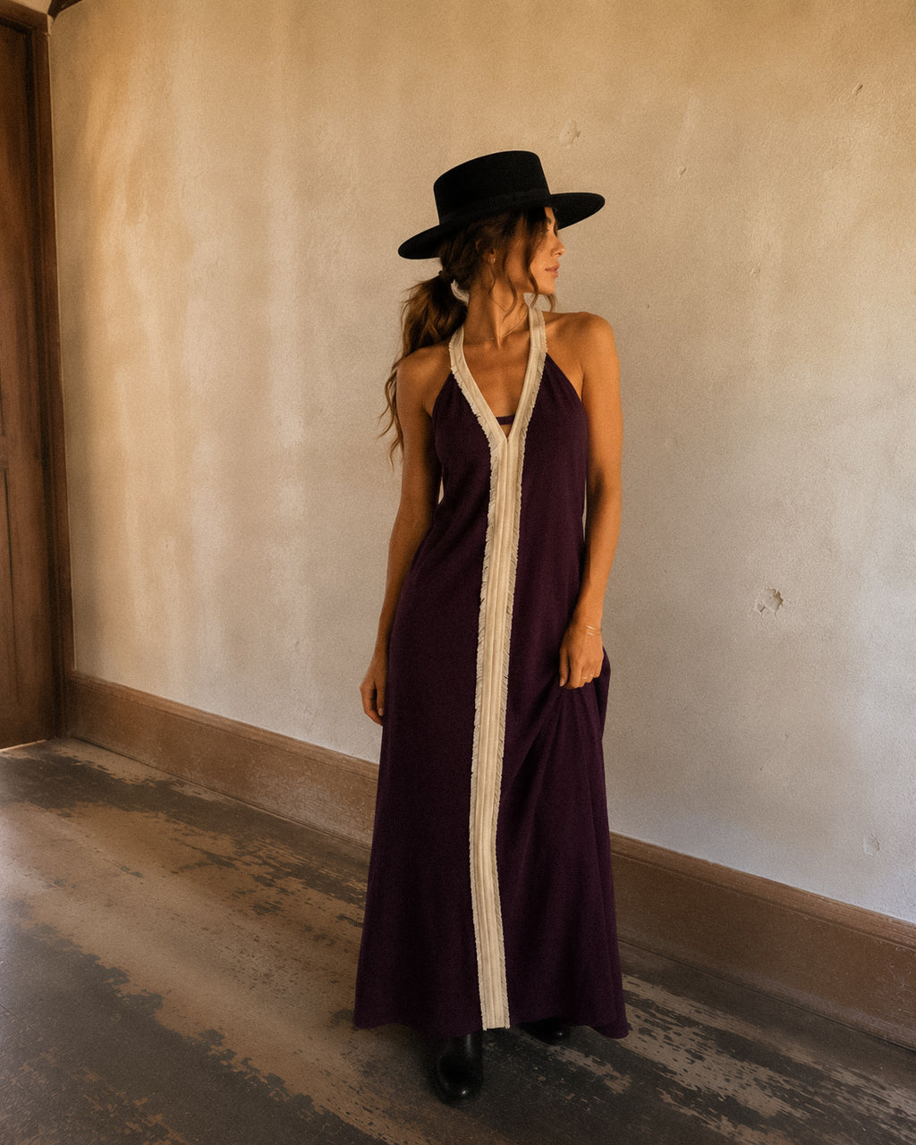 Black Cherry Sahara Dress