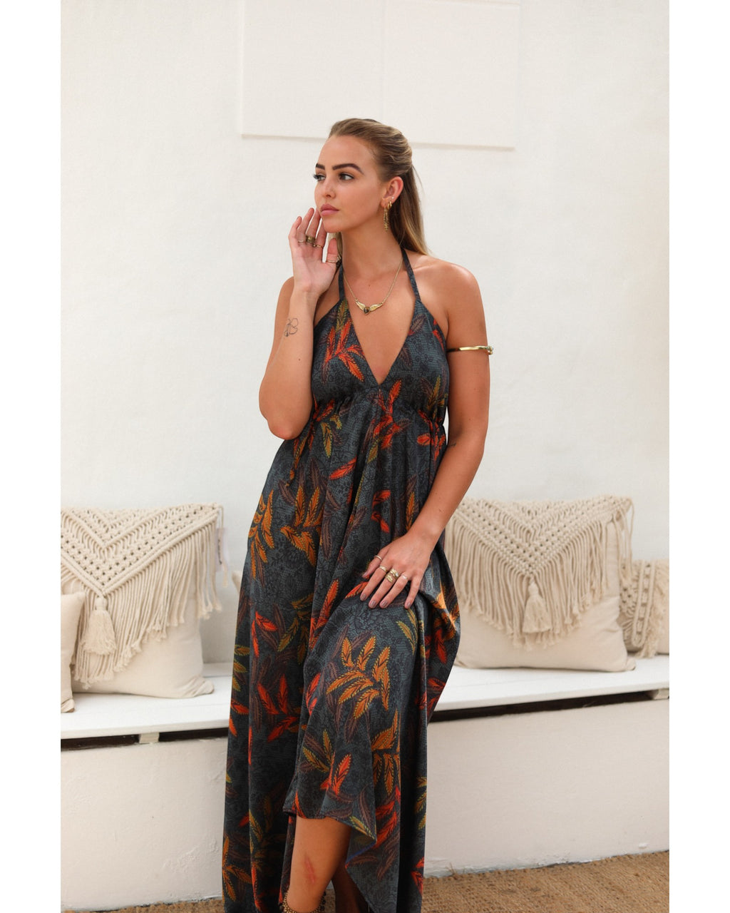 Wild Indigo Gypsy Dress
