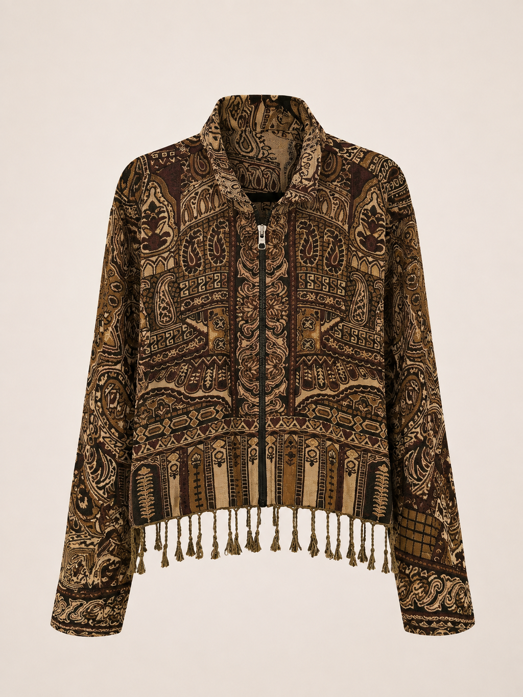 Pashmina Reversible silk Jacket
