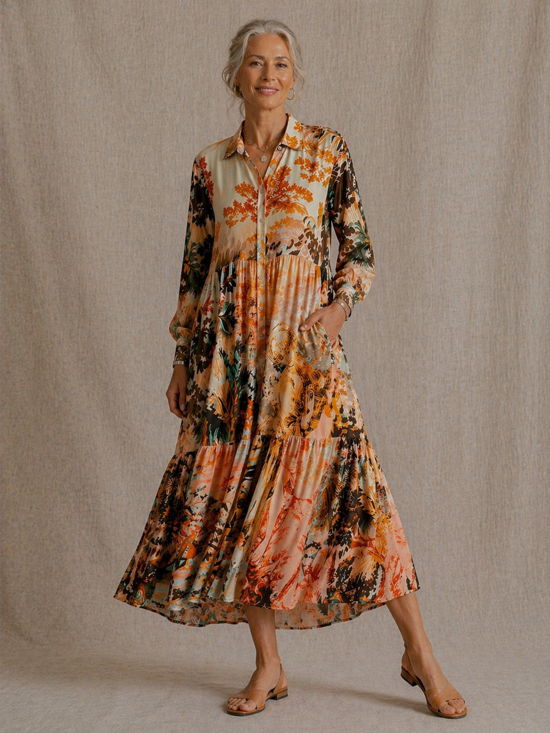 Iconic Casablanca Shirt Dress