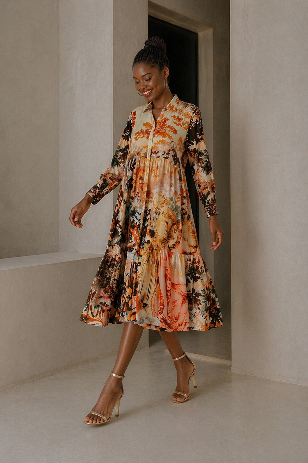 Iconic Casablanca Shirt Dress