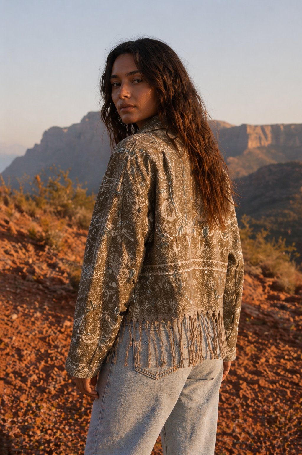 Pashmina Wool Jacket