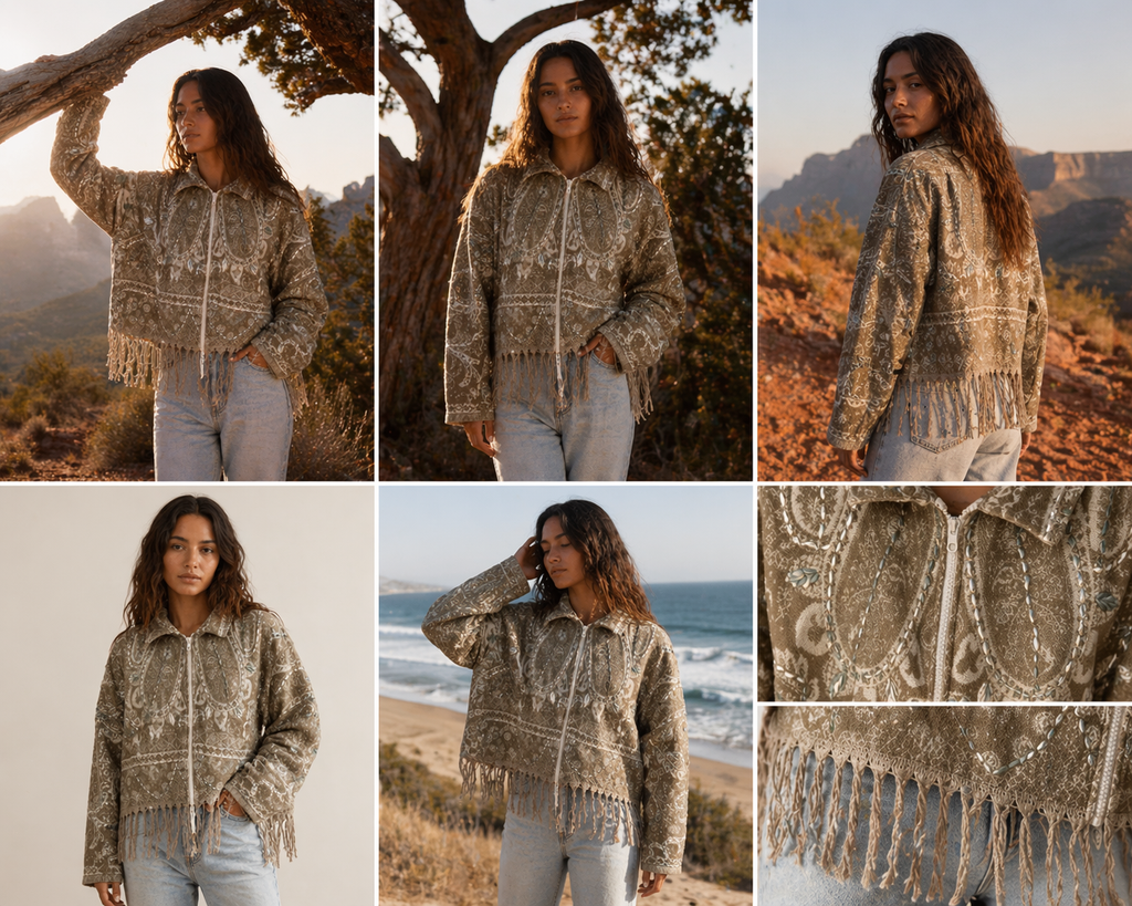 Pashmina Wool Jacket