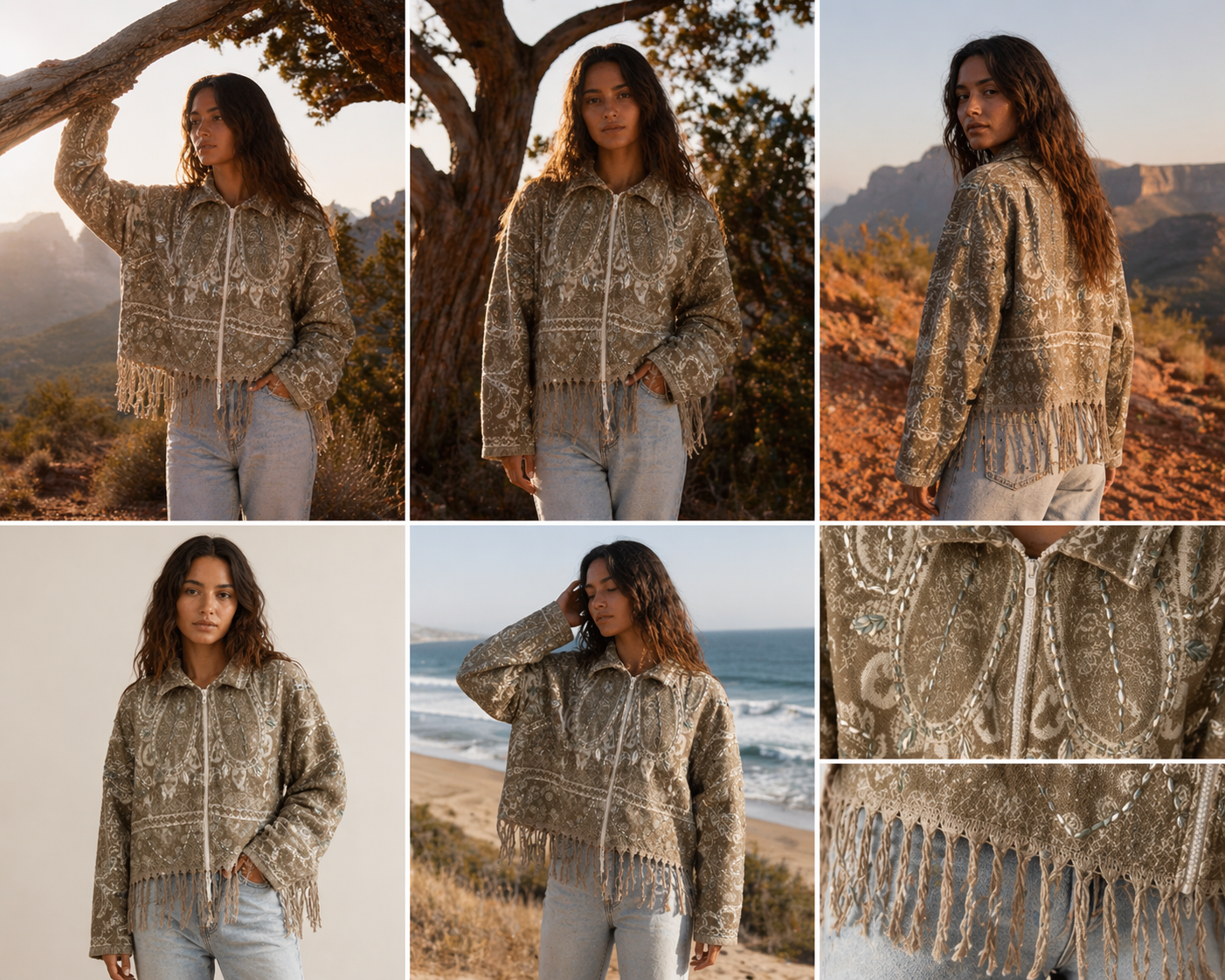 Pashmina Wool Jacket