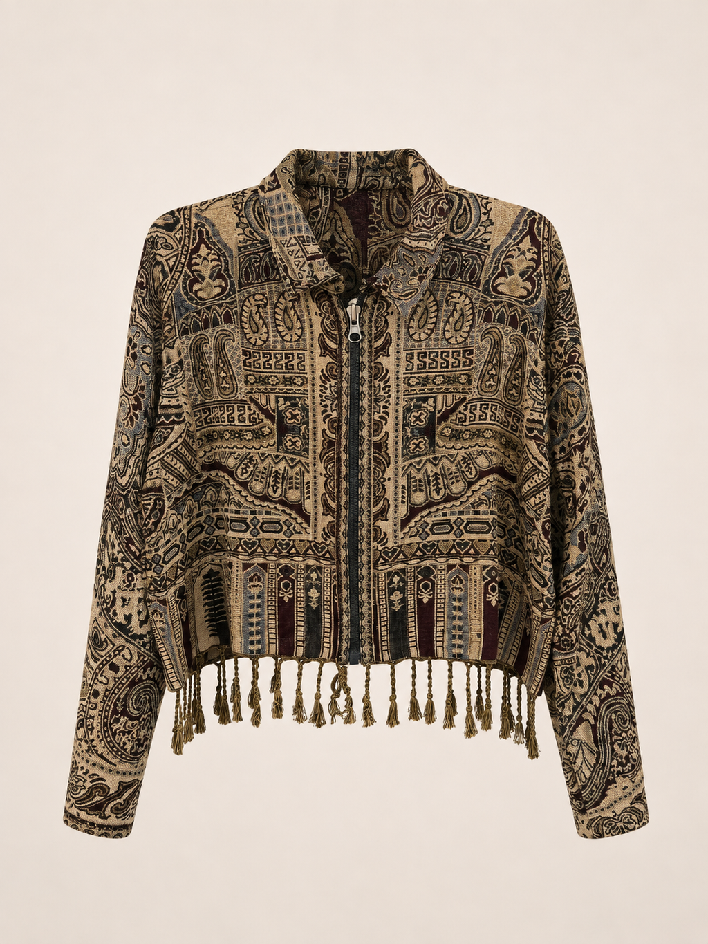 Pashmina Reversible silk Jacket