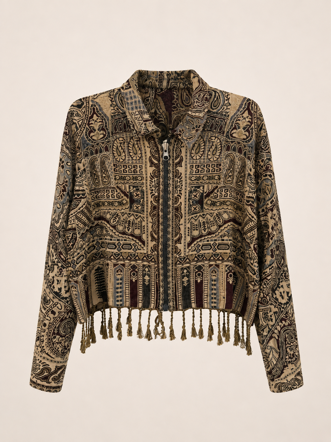 Pashmina Reversible silk Jacket