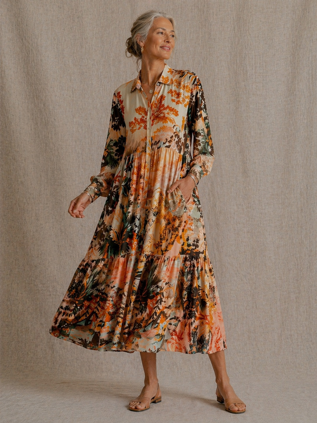 Iconic Casablanca Shirt Dress