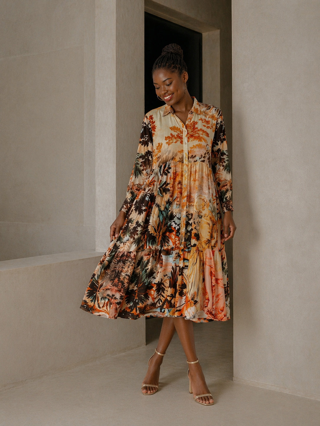 Iconic Casablanca Shirt Dress