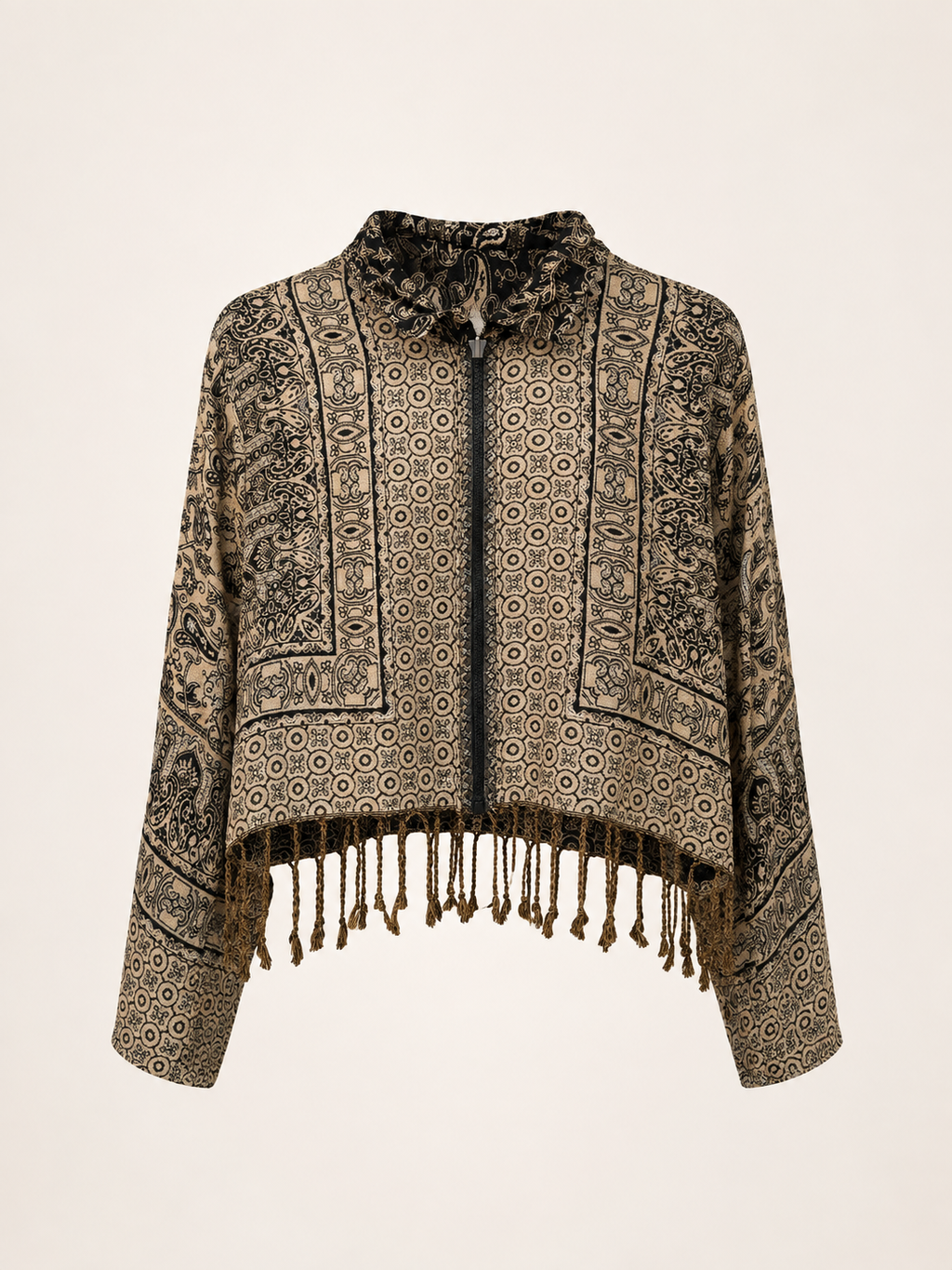 Pashmina Reversible silk Jacket