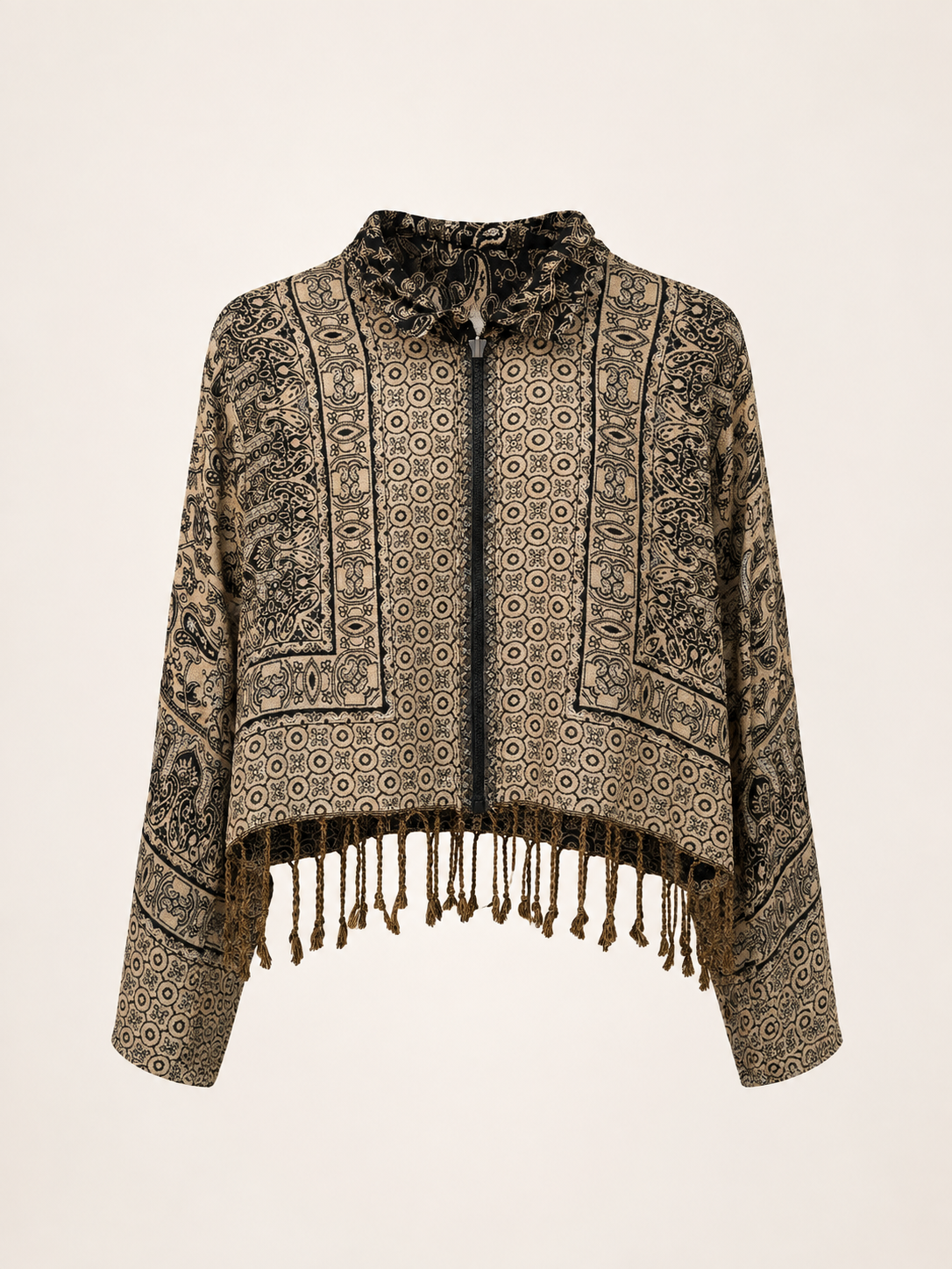 Pashmina Reversible silk Jacket