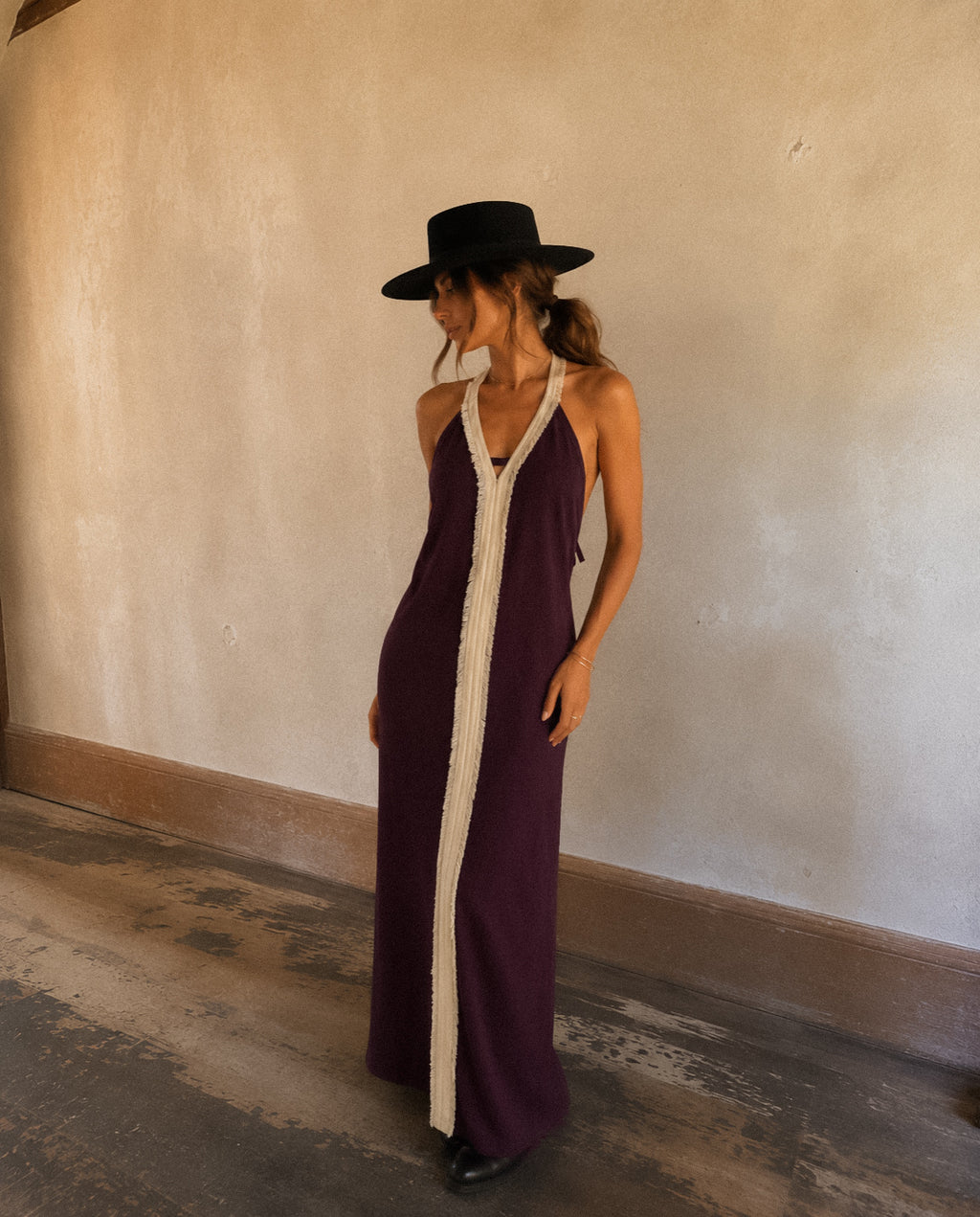 Black Cherry Sahara Dress