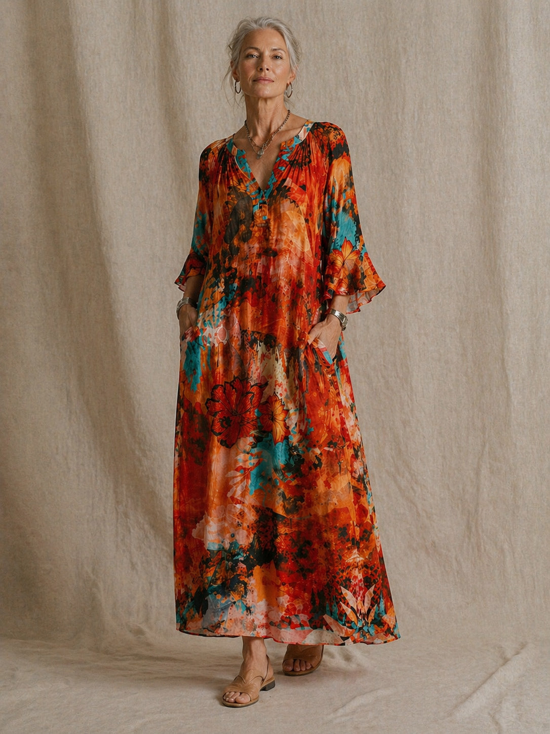 Iconic Pimento Sun Dress