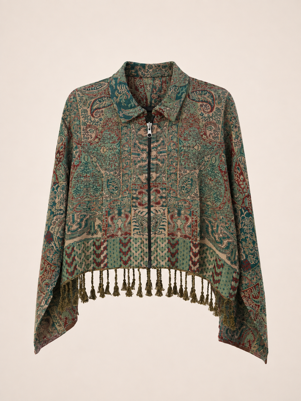 Pashmina Reversible silk Jacket