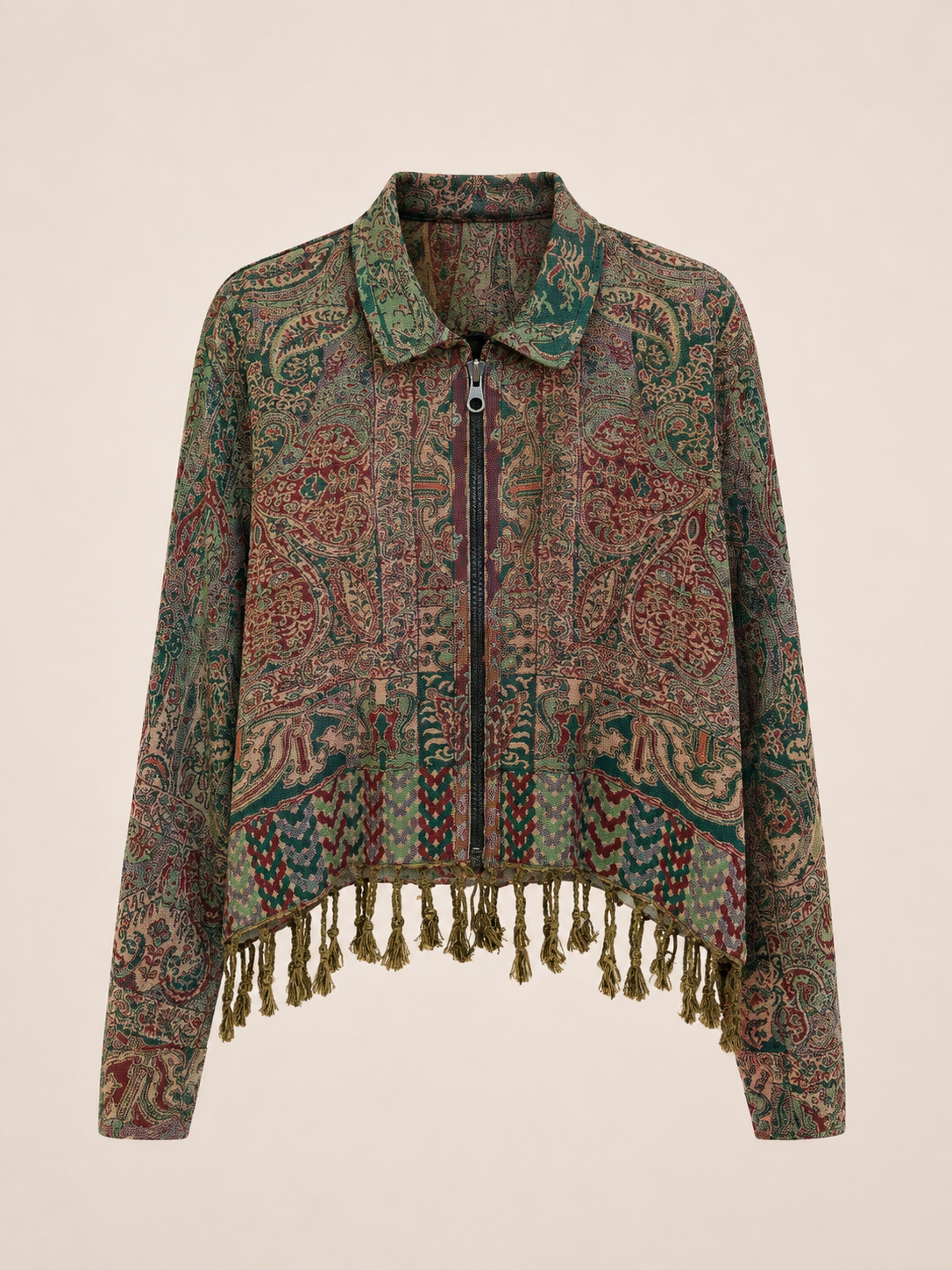Pashmina Reversible silk Jacket