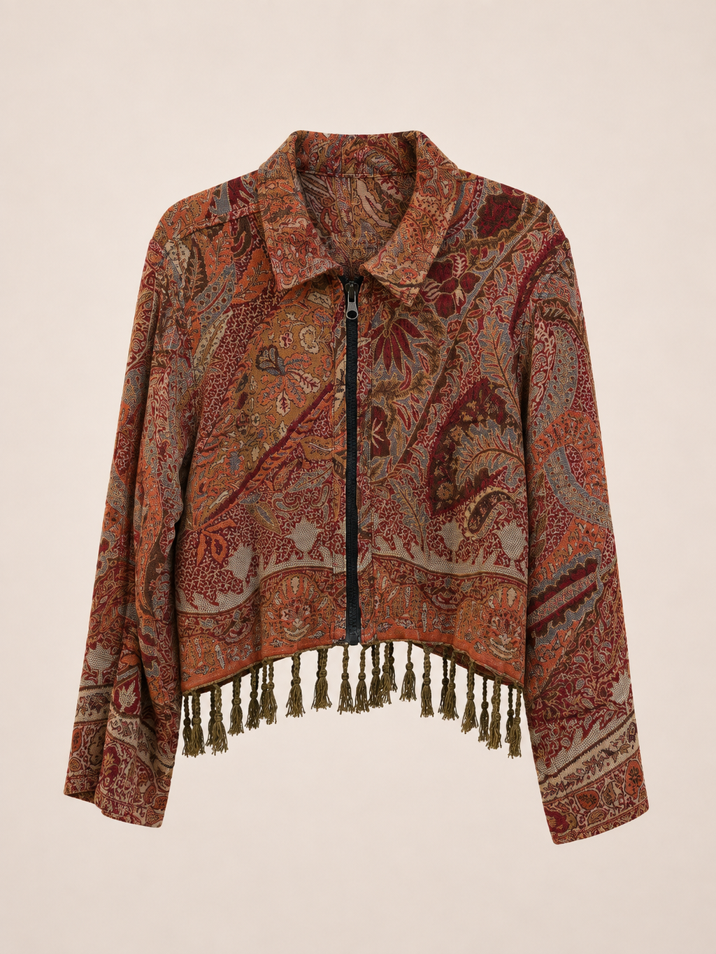 Pashmina Reversible silk Jacket