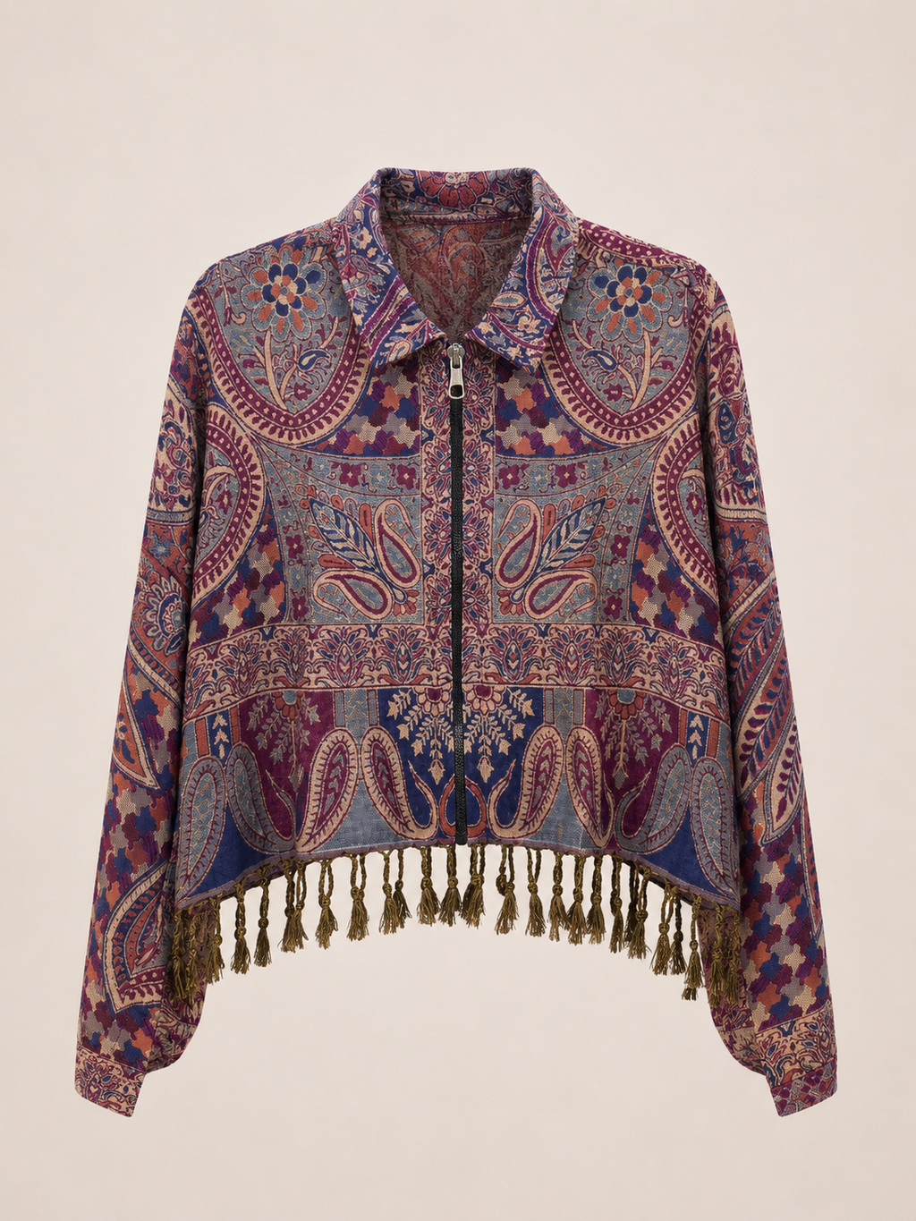 Pashmina Reversible silk Jacket