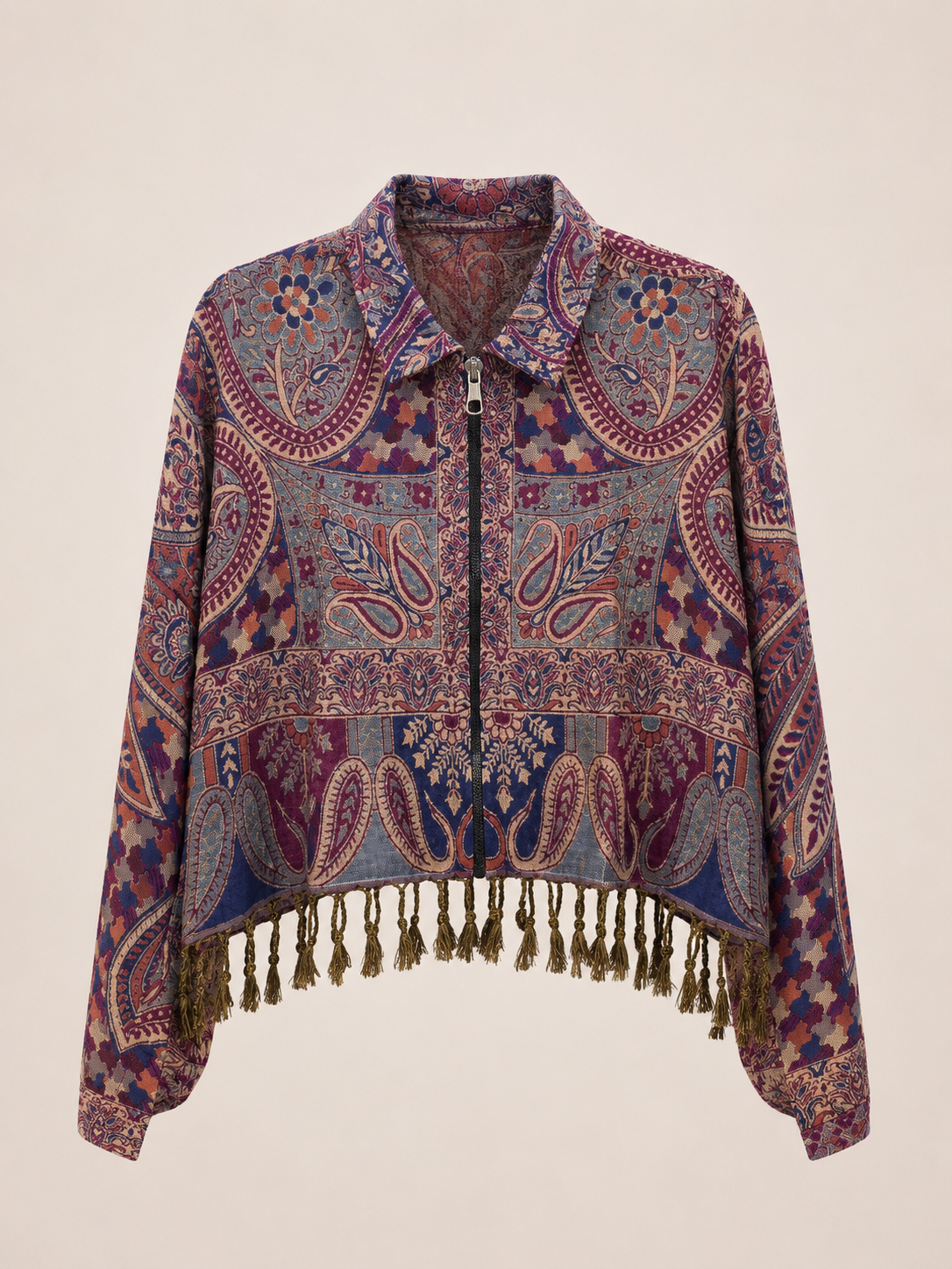 Pashmina Reversible silk Jacket