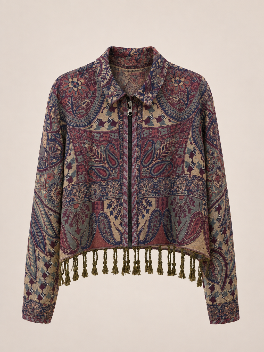 Pashmina Reversible silk Jacket