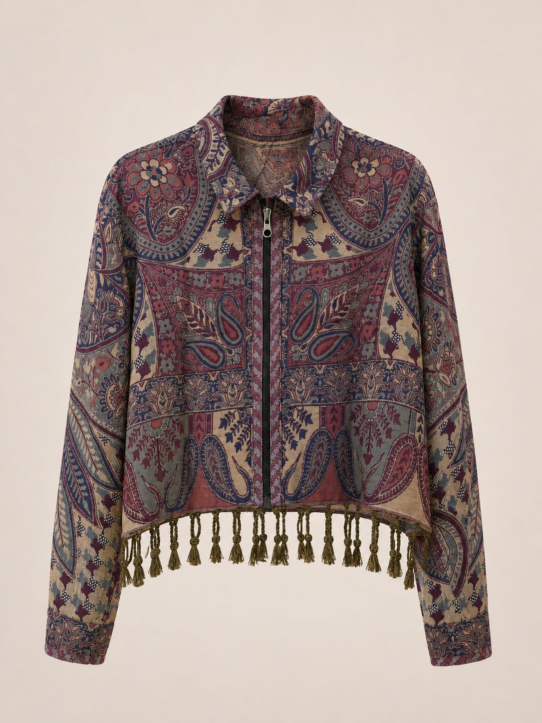 Pashmina Reversible silk Jacket