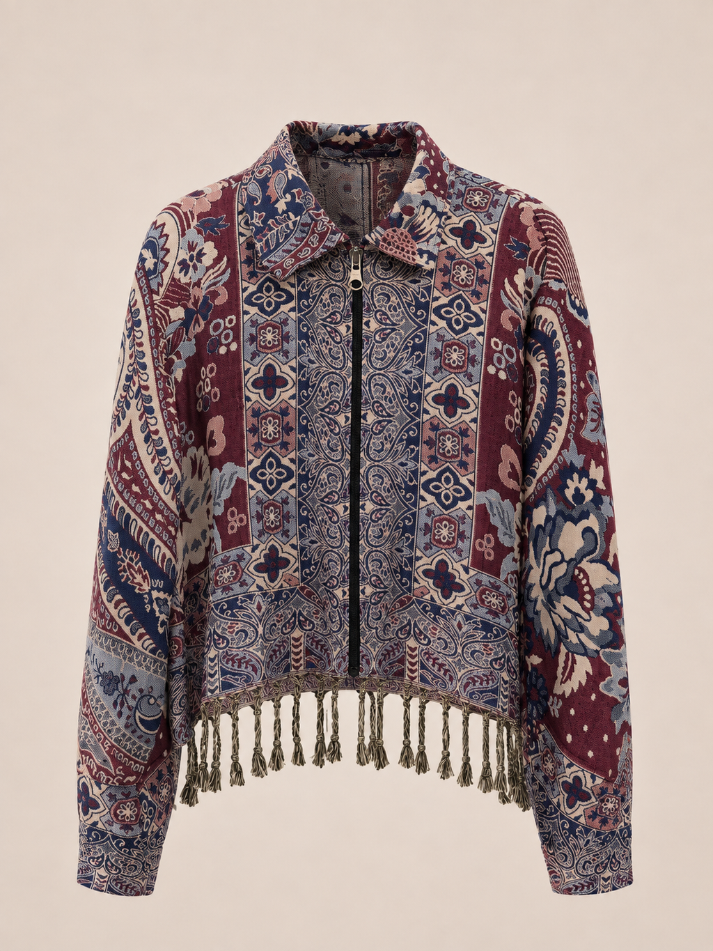 Pashmina Reversible silk Jacket