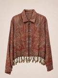Pashmina Reversible silk Jacket