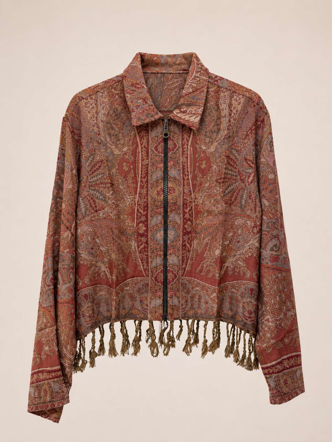 Pashmina Reversible silk Jacket