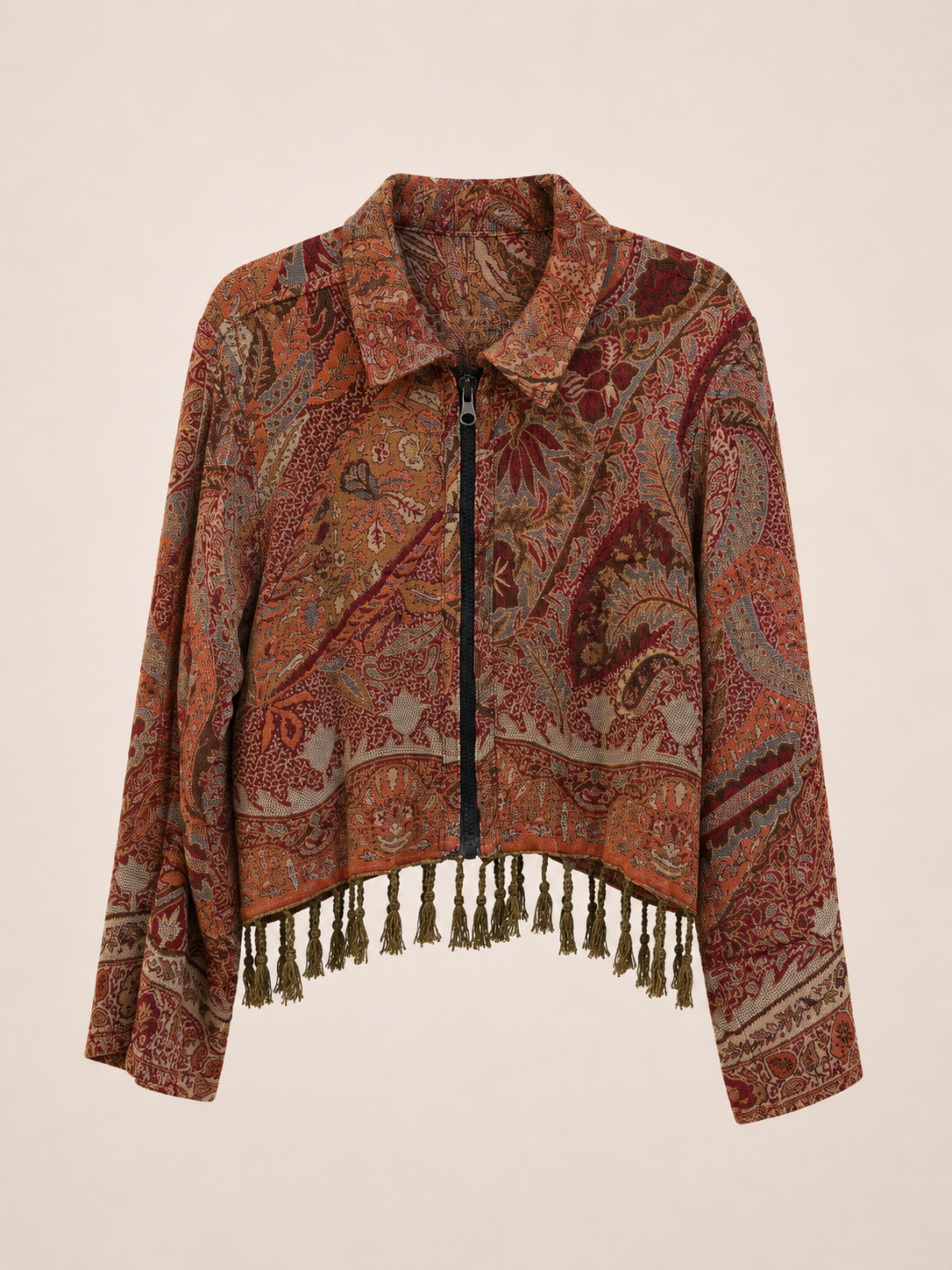 Pashmina Reversible silk Jacket