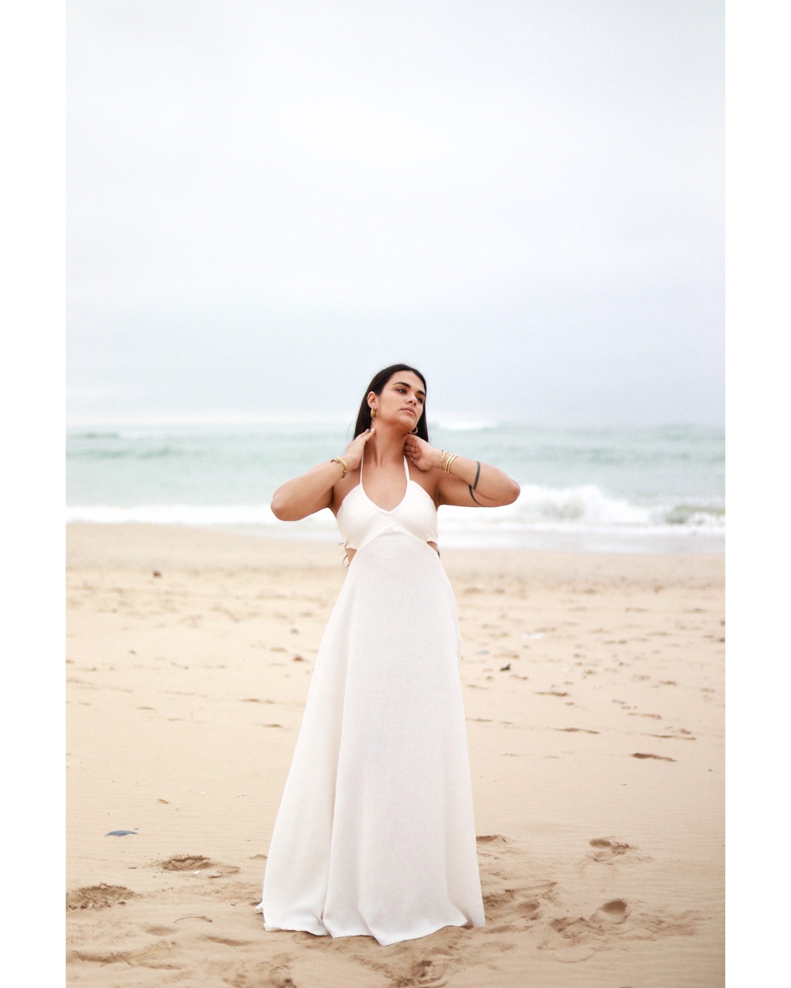 White Thora Dress
