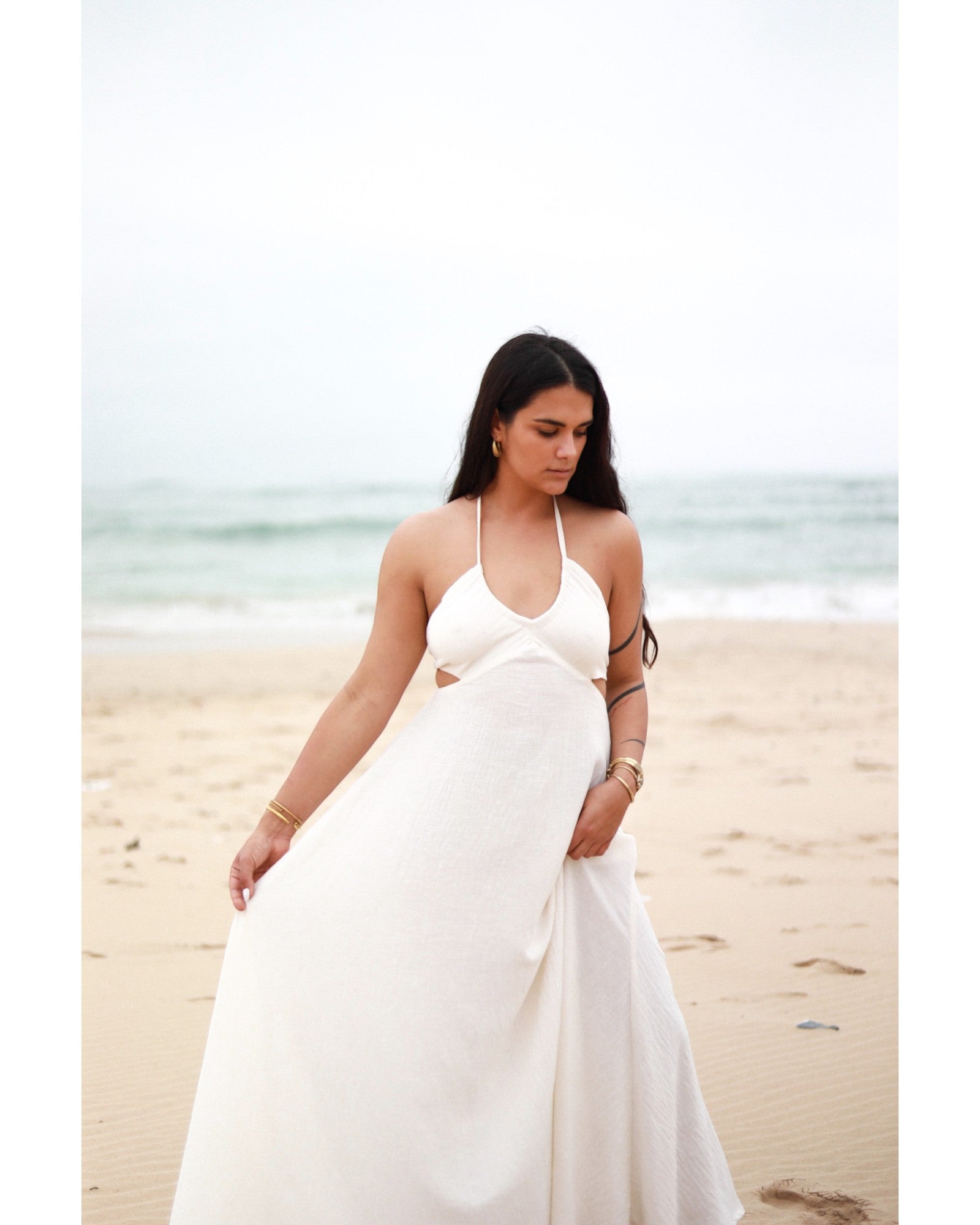 White Thora Dress