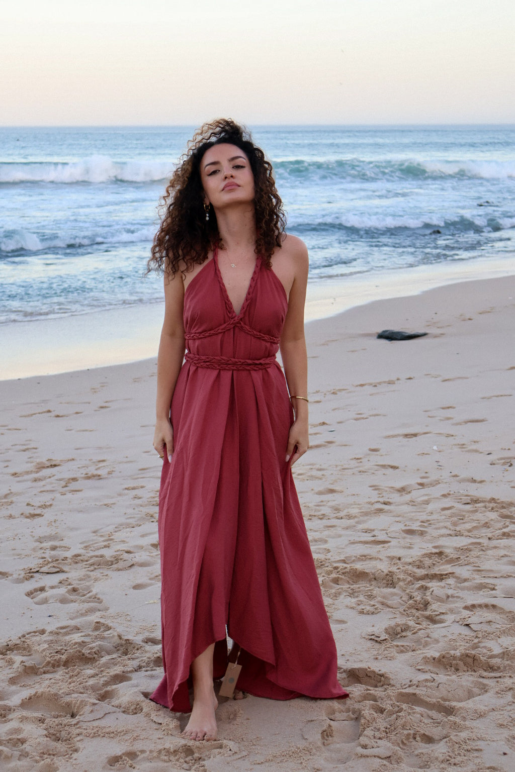 Plum Cleopatra Dress