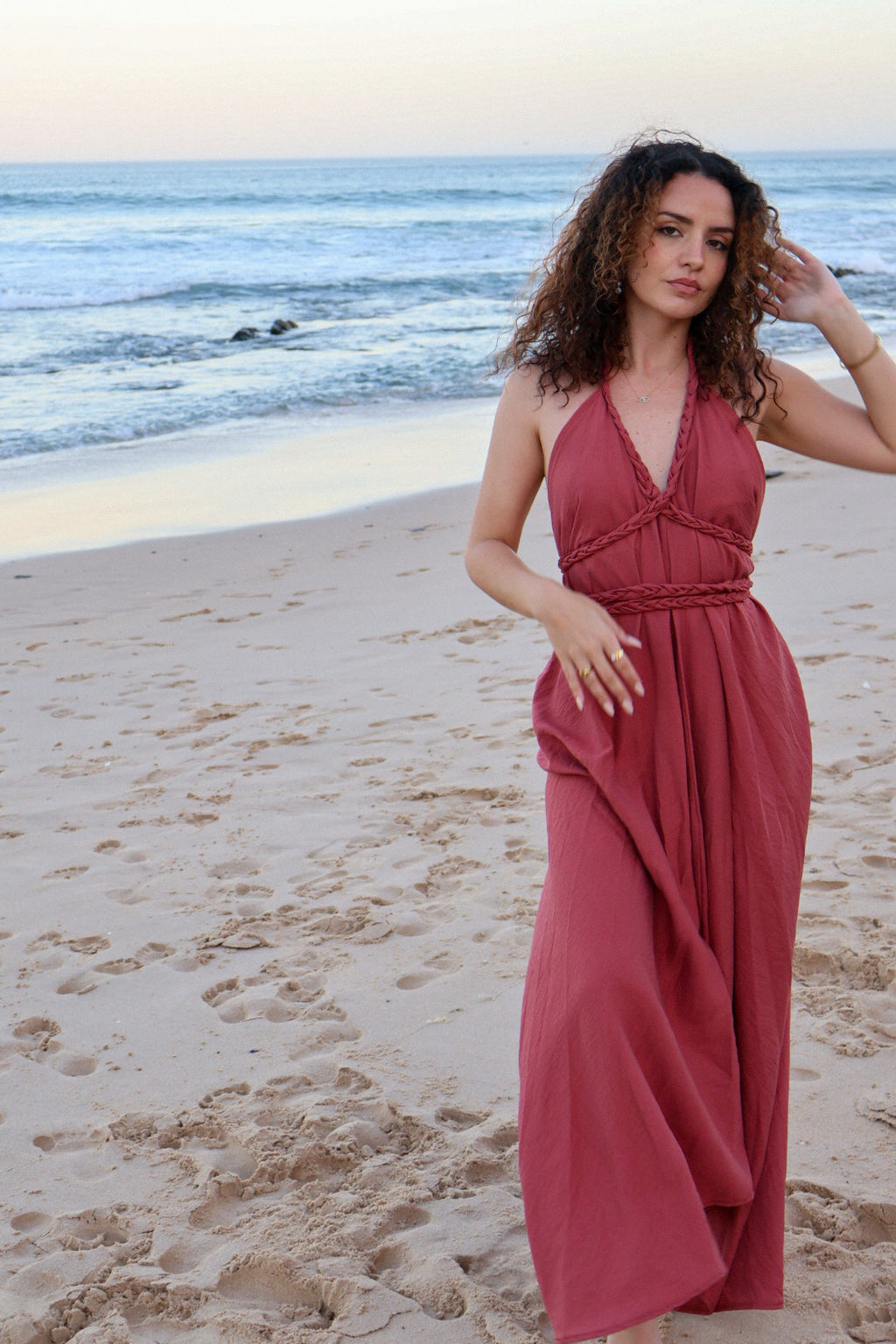 Plum Cleopatra Dress