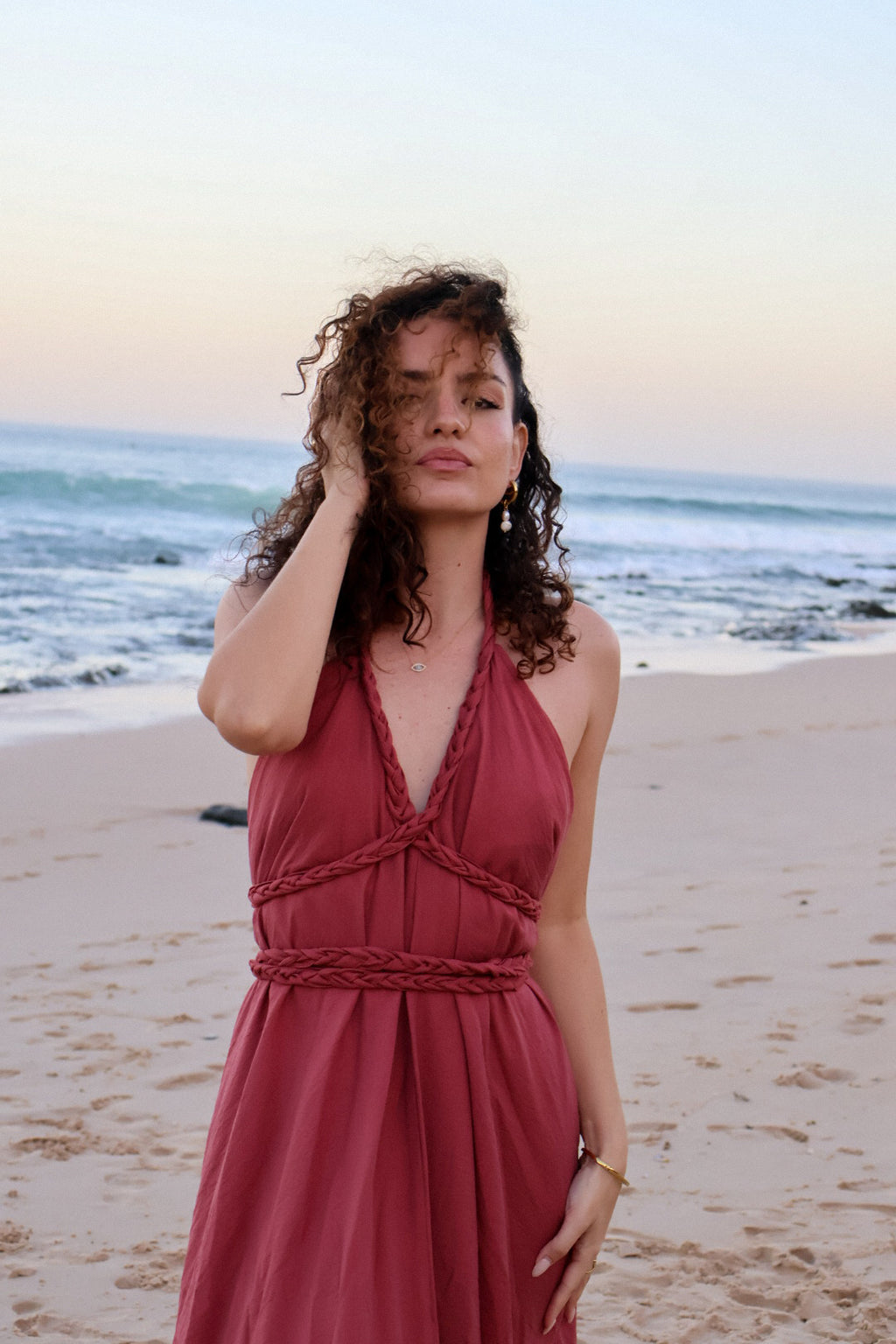 Plum Cleopatra Dress