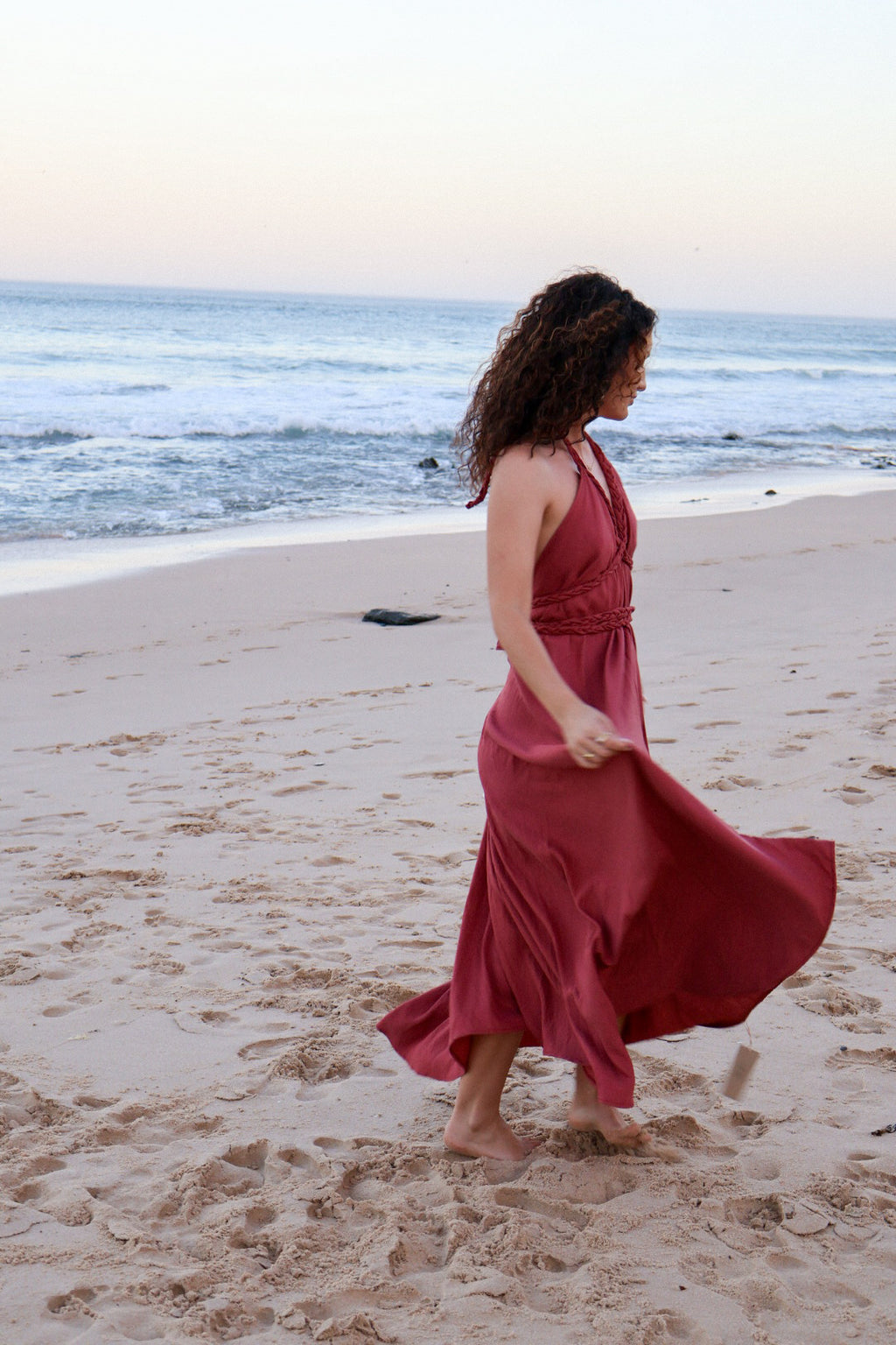 Plum Cleopatra Dress