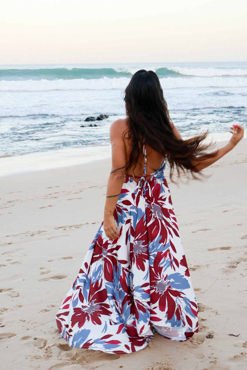 Blush Drift Gypsy Dress