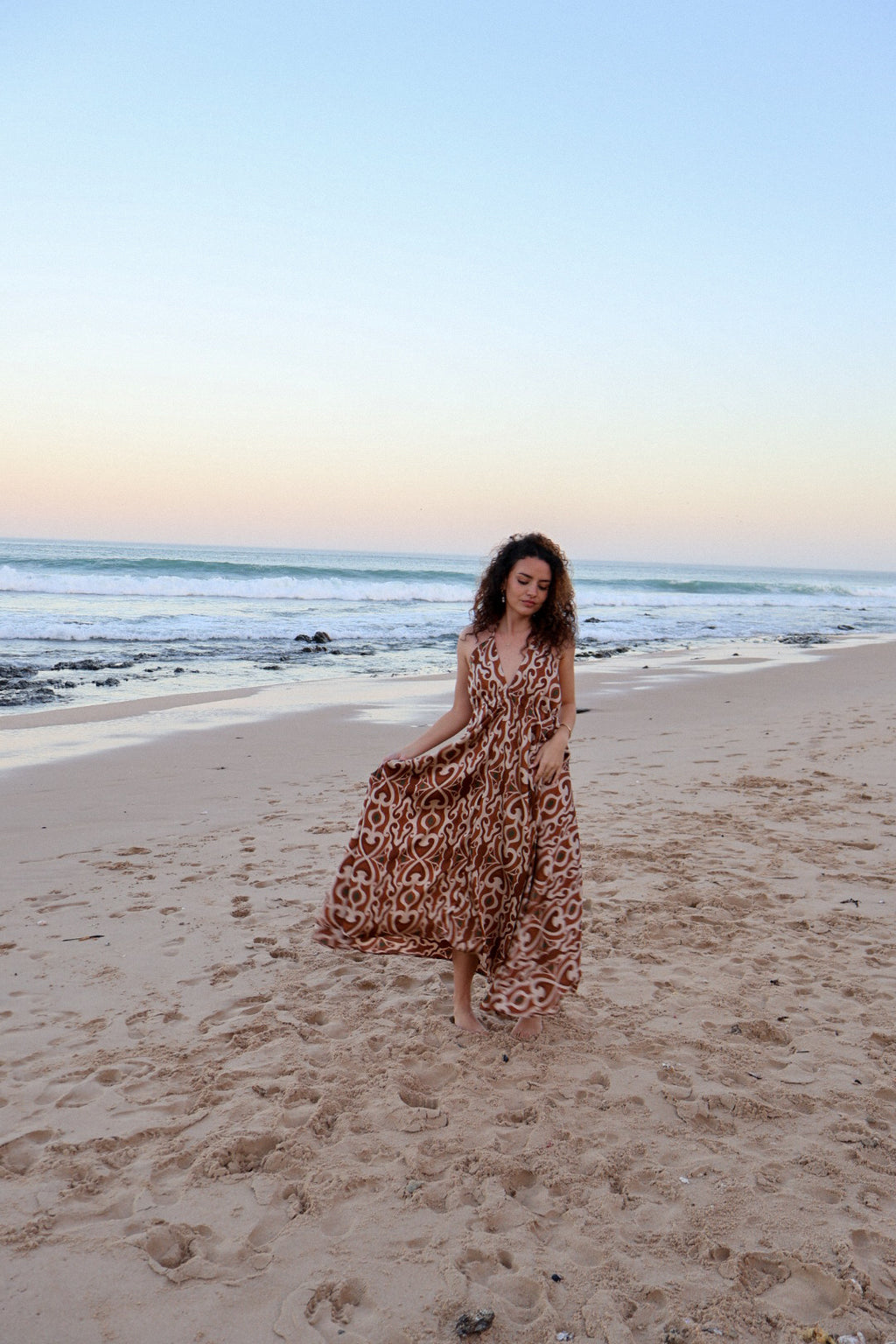 Desert Swirl Gypsy Dress