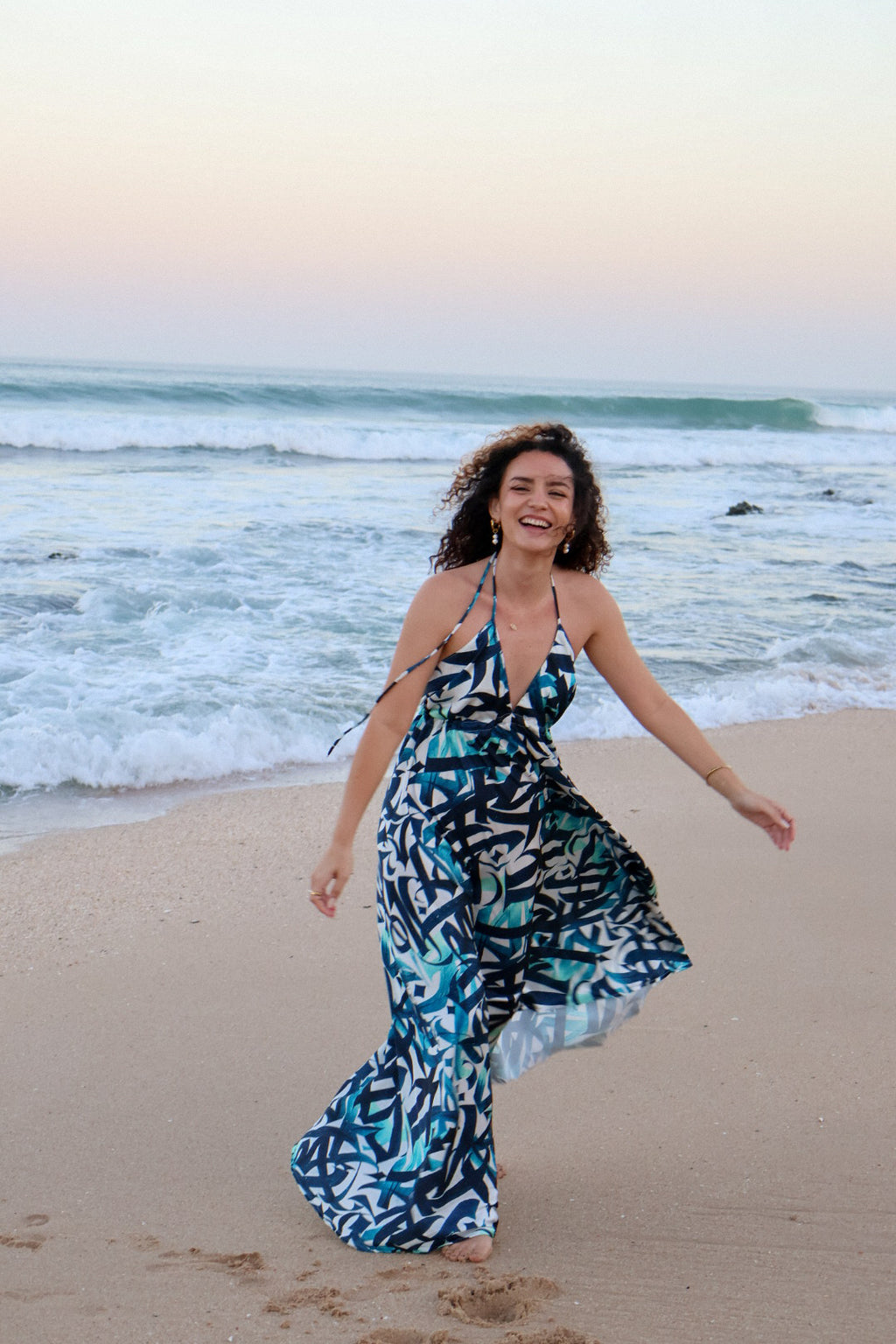 Arabica Blue Gypsy Dress