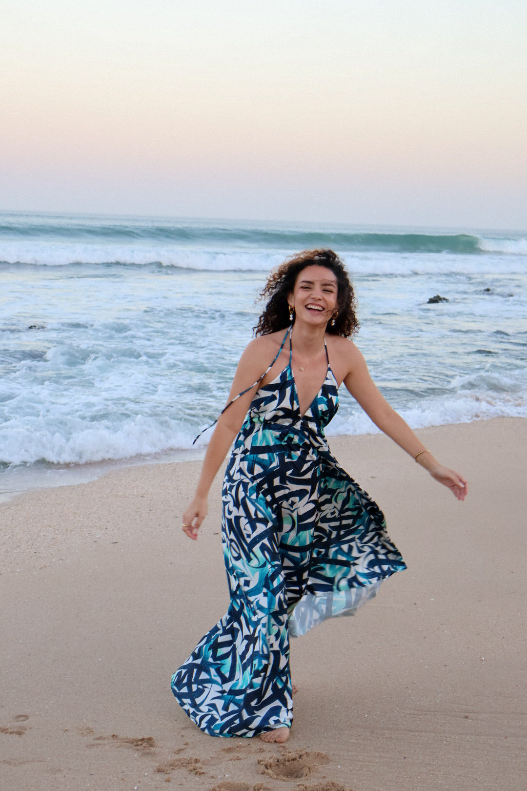 Arabica Blue Gypsy Dress