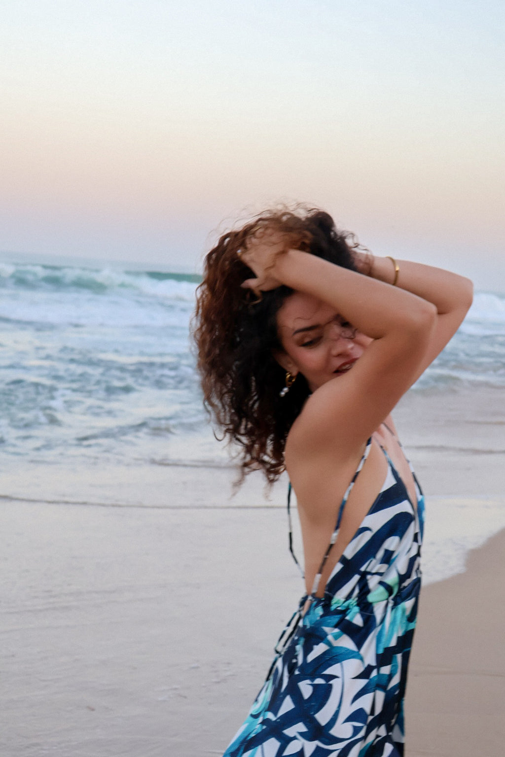 Arabica Blue Gypsy Dress