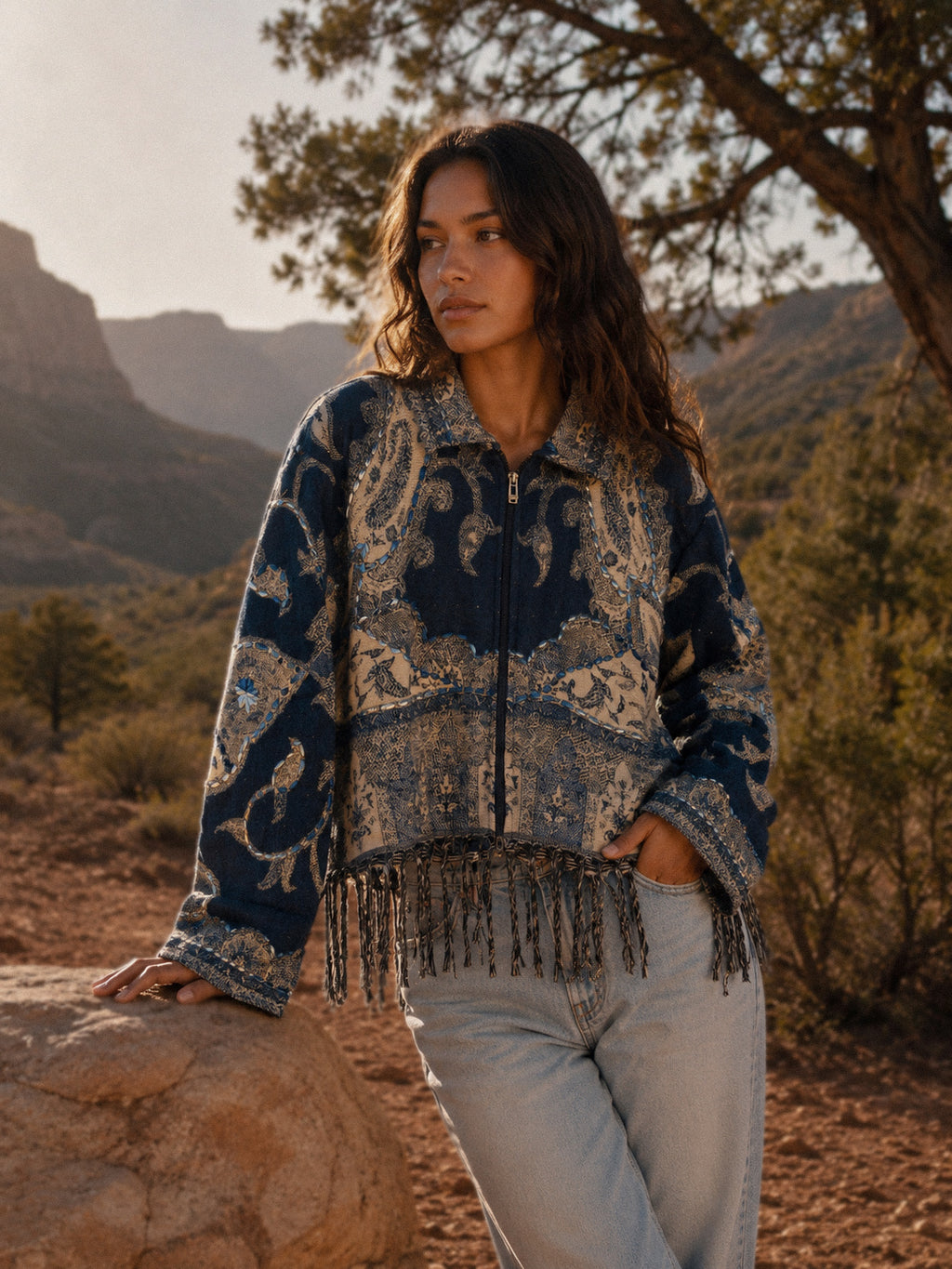 Pashmina Wool Jacket