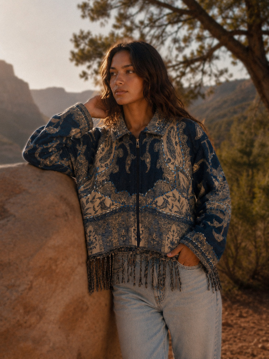 Pashmina Wool Jacket