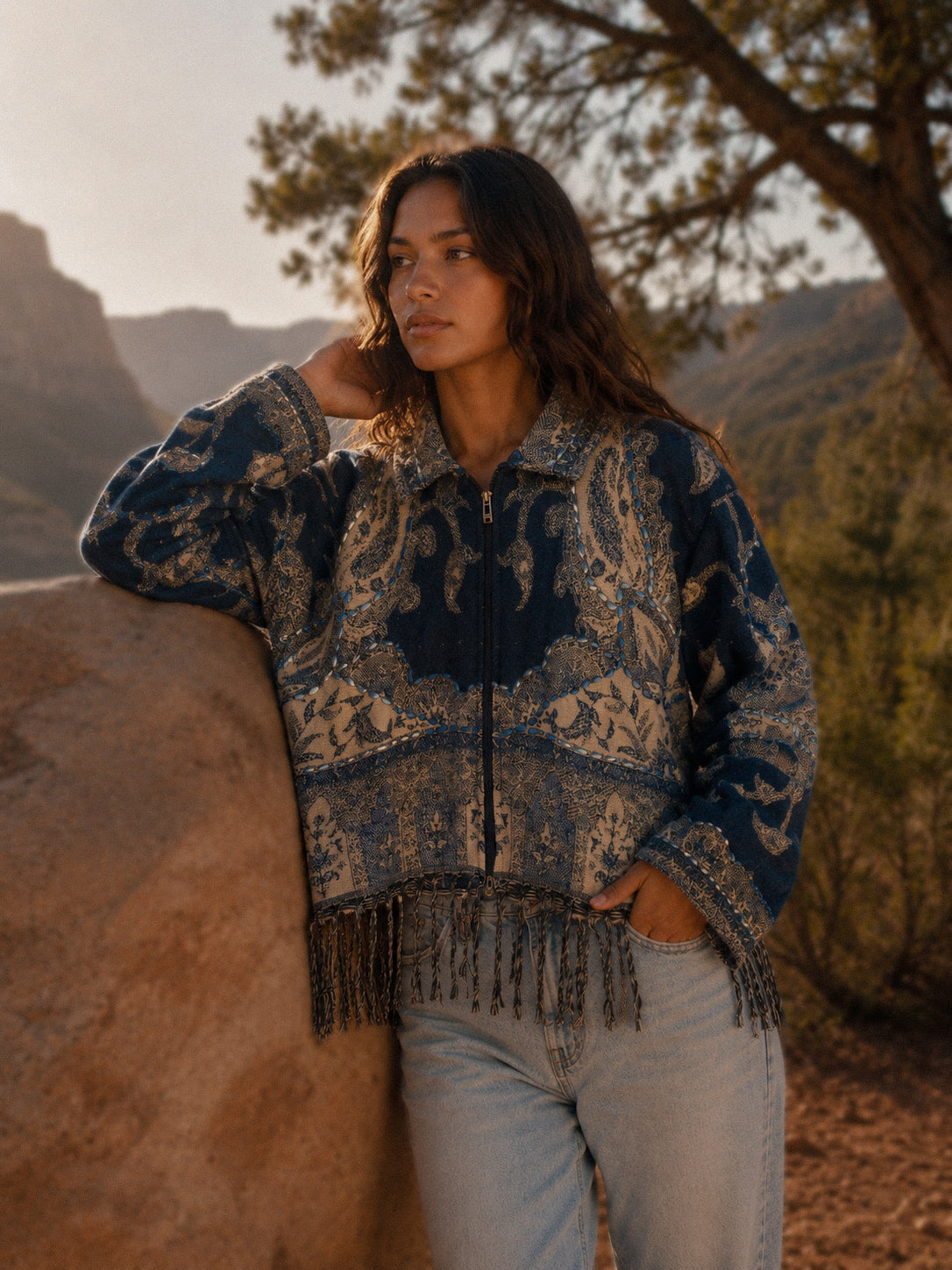 Pashmina Wool Jacket